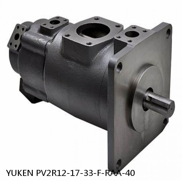 YUKEN PV2R12-17-33-F-RAA-40 Double Vane Pump