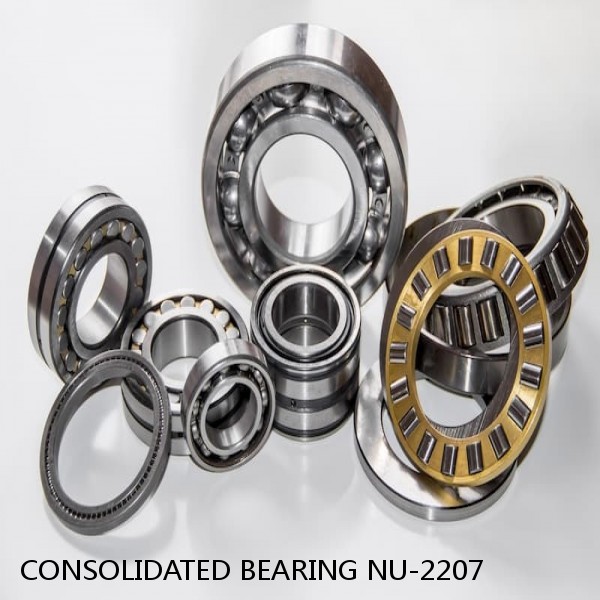 1.378 Inch | 35 Millimeter x 2.835 Inch | 72 Millimeter x 0.906 Inch | 23 Millimeter  CONSOLIDATED BEARING NU-2207  Cylindrical Roller Bearings