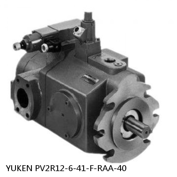 YUKEN PV2R12-6-41-F-RAA-40 Double Vane Pump