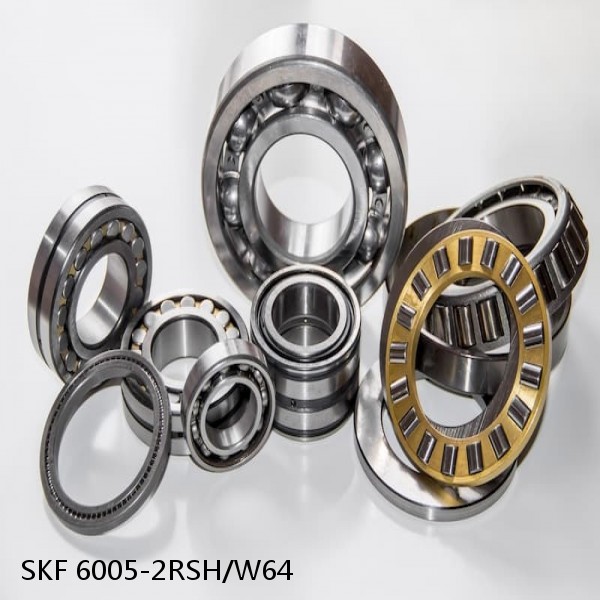 SKF 6005-2RSH/W64  Single Row Ball Bearings #1 small image