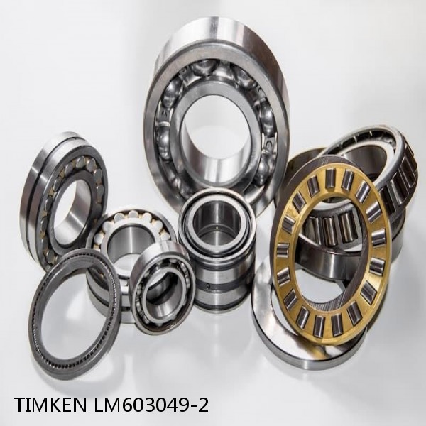 1.781 Inch | 45.237 Millimeter x 0 Inch | 0 Millimeter x 0.781 Inch | 19.837 Millimeter  TIMKEN LM603049-2  Tapered Roller Bearings