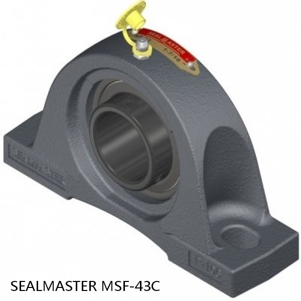 SEALMASTER MSF-43C  Flange Block Bearings #1 small image