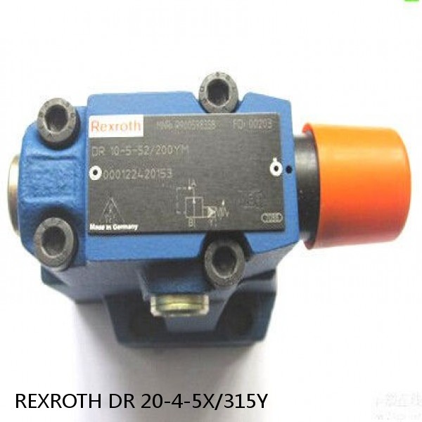 REXROTH DR 20-4-5X/315Y R900596629 Pressure reducing valve #1 small image