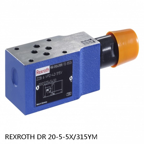 REXROTH DR 20-5-5X/315YM R900596754 Pressure reducing valve #1 small image