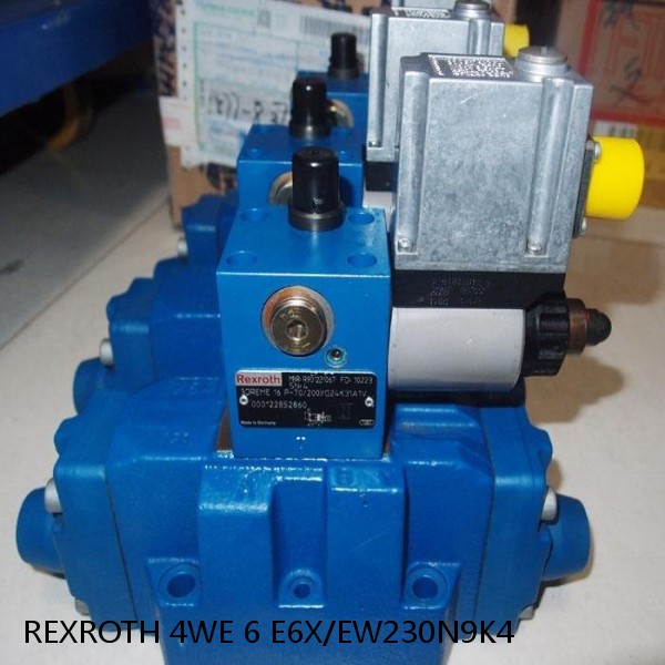 REXROTH 4WE 6 E6X/EW230N9K4 R900912492 Directional spool valves