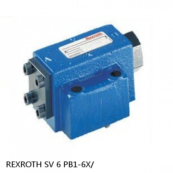 REXROTH SV 6 PB1-6X/ R900494086 Check valves #1 small image