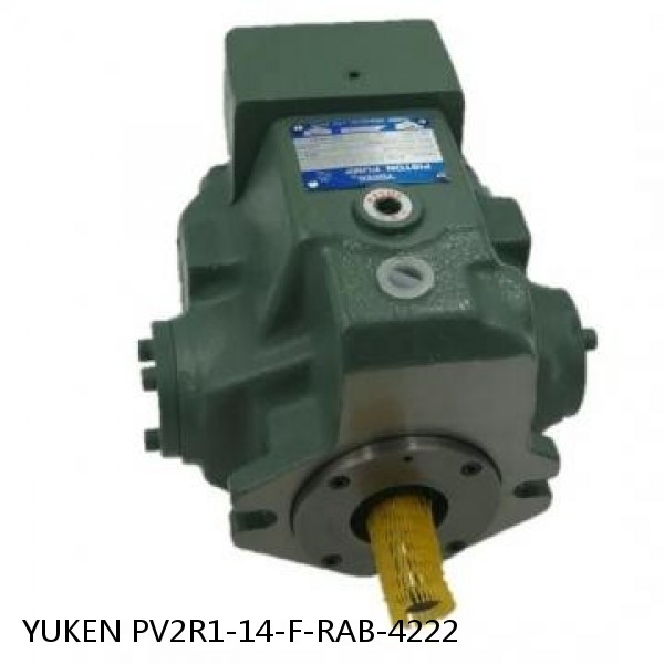 YUKEN PV2R1-14-F-RAB-4222 Single Vane Pump #1 image