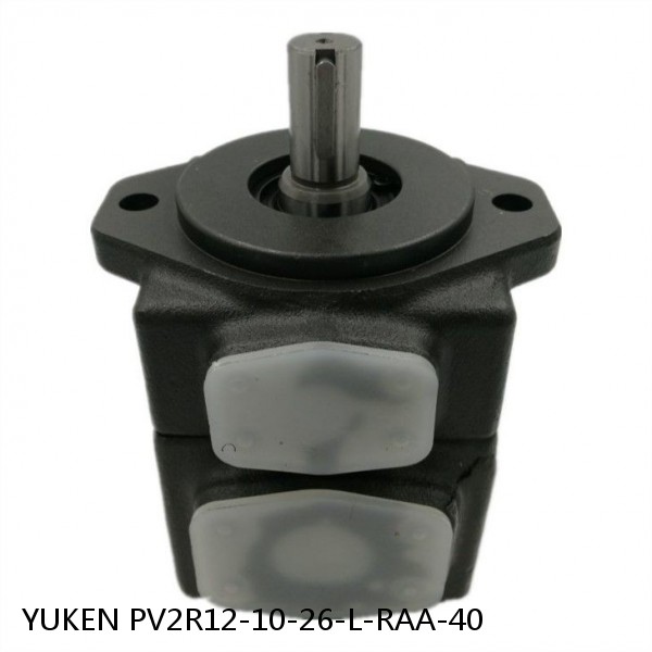 YUKEN PV2R12-10-26-L-RAA-40 Double Vane Pump #1 image