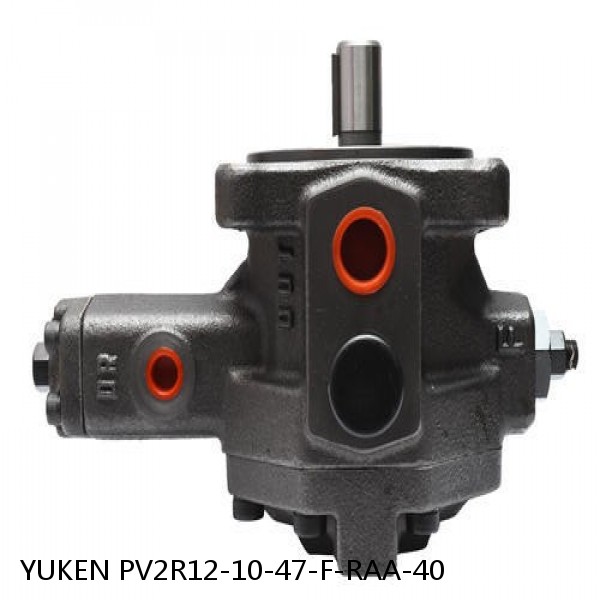 YUKEN PV2R12-10-47-F-RAA-40 Double Vane Pump #1 image