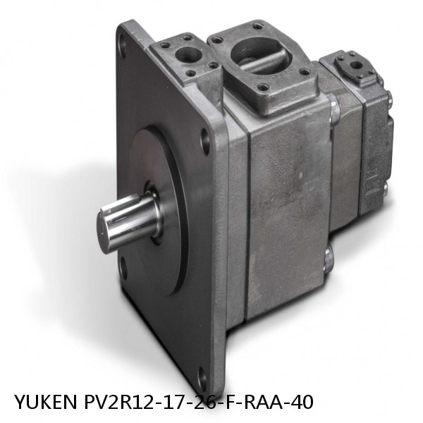 YUKEN PV2R12-17-26-F-RAA-40 Double Vane Pump #1 image