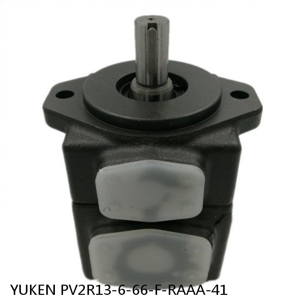 YUKEN PV2R13-6-66-F-RAAA-41 Double Vane Pump #1 image