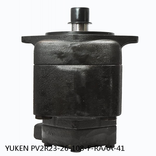 YUKEN PV2R23-26-108-F-RAAA-41 Double Vane Pump #1 image