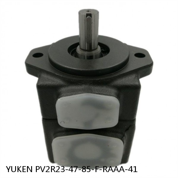 YUKEN PV2R23-47-85-F-RAAA-41 Double Vane Pump #1 image