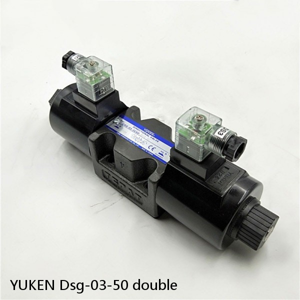 YUKEN Dsg-03-50 double Solenoid Directional Valve #1 image