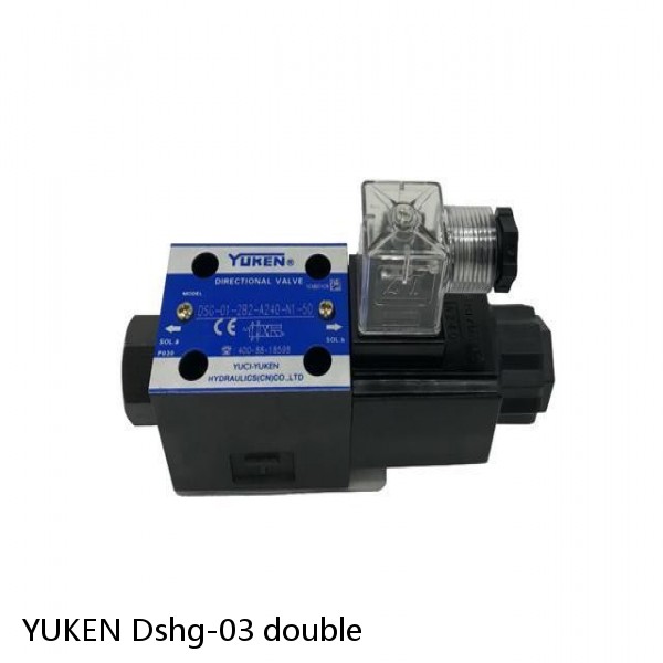 YUKEN Dshg-03 double Solenoid Directional Valve #1 image