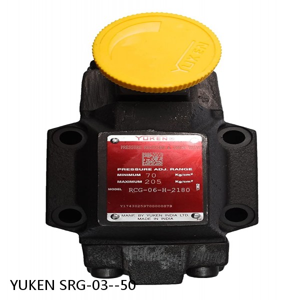 YUKEN SRG-03--50 Pressure Valve #1 image