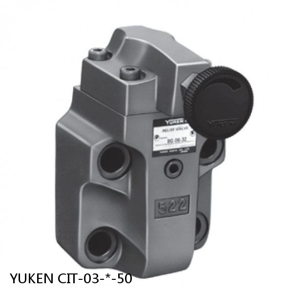 YUKEN CIT-03-*-50 Pressure Valve #1 image