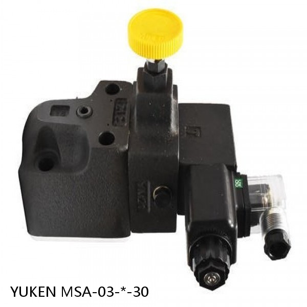 YUKEN MSA-03-*-30 Pressure Valve #1 image