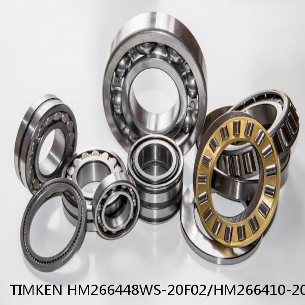 TIMKEN HM266448WS-20F02/HM266410-20F02  Tapered Roller Bearing Assemblies #1 image