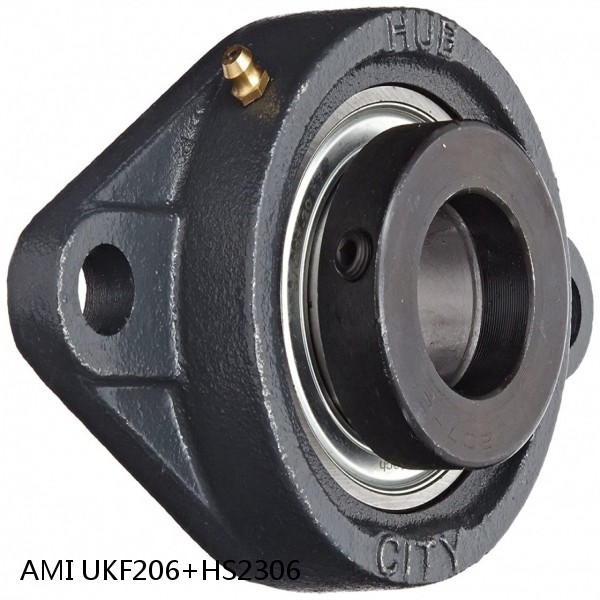 AMI UKF206+HS2306  Flange Block Bearings #1 image